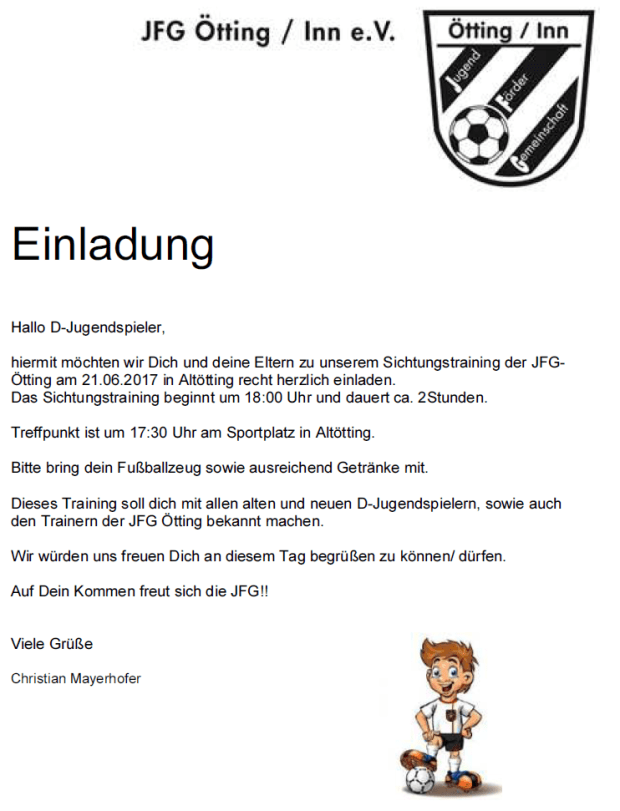 TVA Fußball Altötting