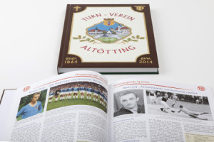 Die TVA-Chronik: Alles über den TV Altötting auf über 200 Seiten. Zusammengetragen und geschrieben von Christine Meinecke und Jörg Zellner.